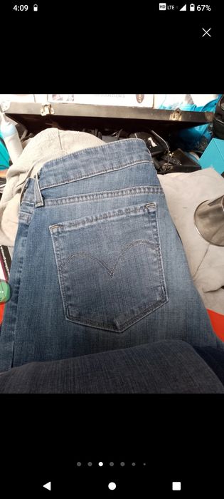 8 calças jeans Levi's W29 (6 usadas uma vez)