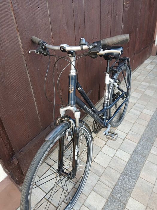 Rower trekkingowy Altra, hydraulika.