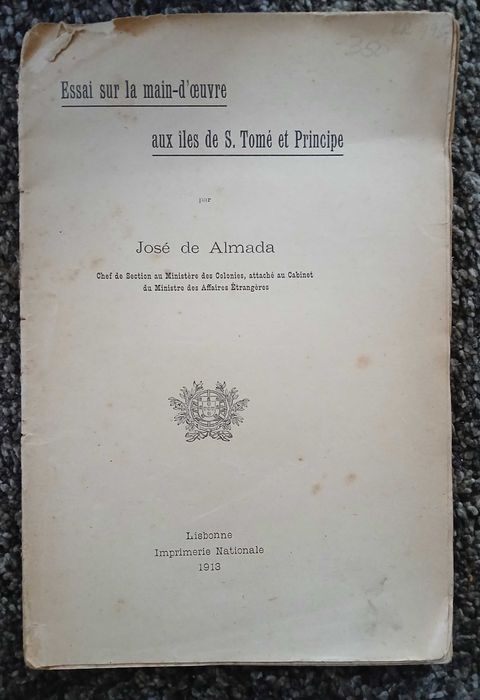 Livros antigos raros sobre São Thomé - 1º