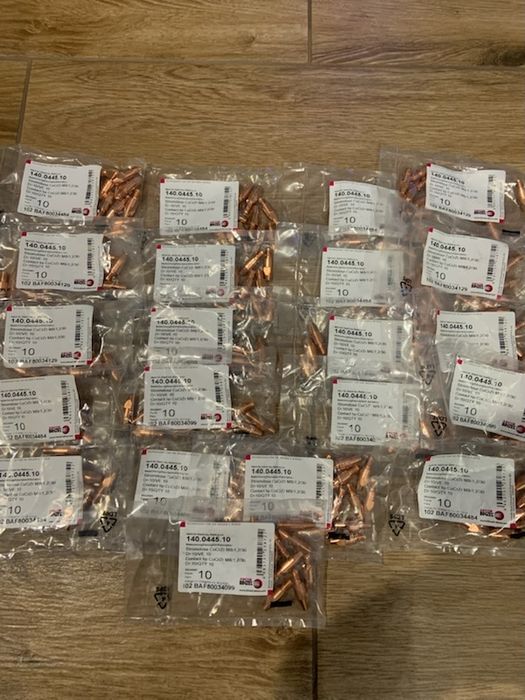 Koncowki pradowe spawalnicze