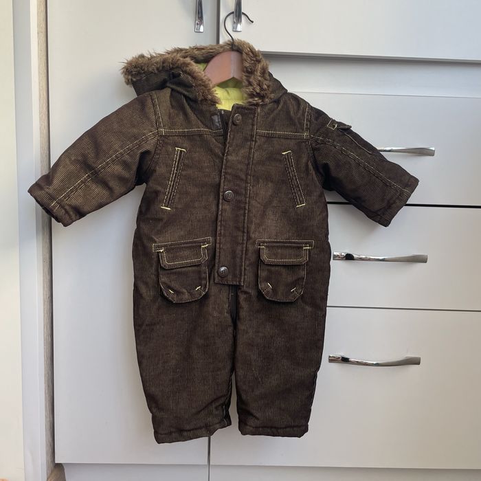 Комплект з 2  теплих комбінезонів у візочок (осінь + зима)