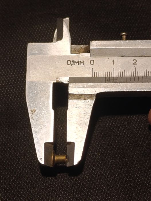 Заклёпки латунные 4*6 мм