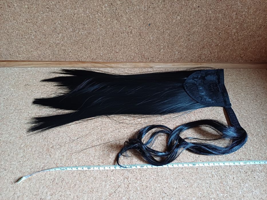 Extensão de cabelo comprido, rabo
de cavalo. Novo.