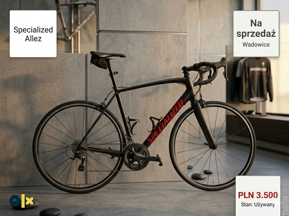 Rower szosowy Specialized Allez Smartweld 58 | Shimano Ultegra 2x11 | Roval