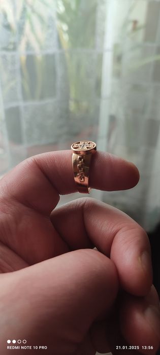 Печатка мужская 21 размер 585 проба 6,10гр18.000гр