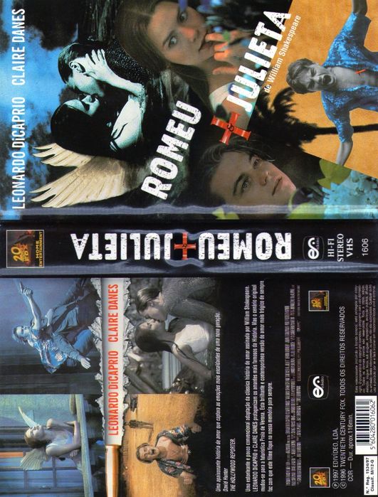 Filme em VHS - Romeu e Julieta