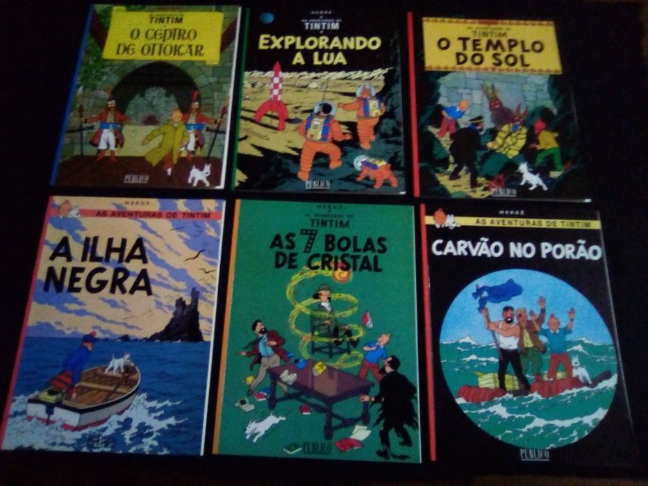 Banda Desenhada-Tintim e Spirou e Fantásio