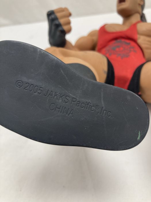 Brinquedo figura Rob Van Dam, 34cm altura, WWE, Jakks