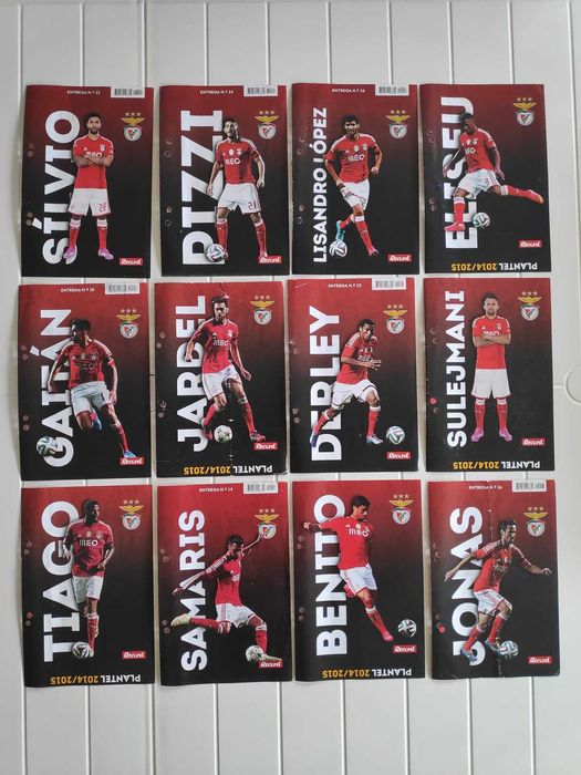 Colecção Record - Plantel Benfica 2014 a 2015