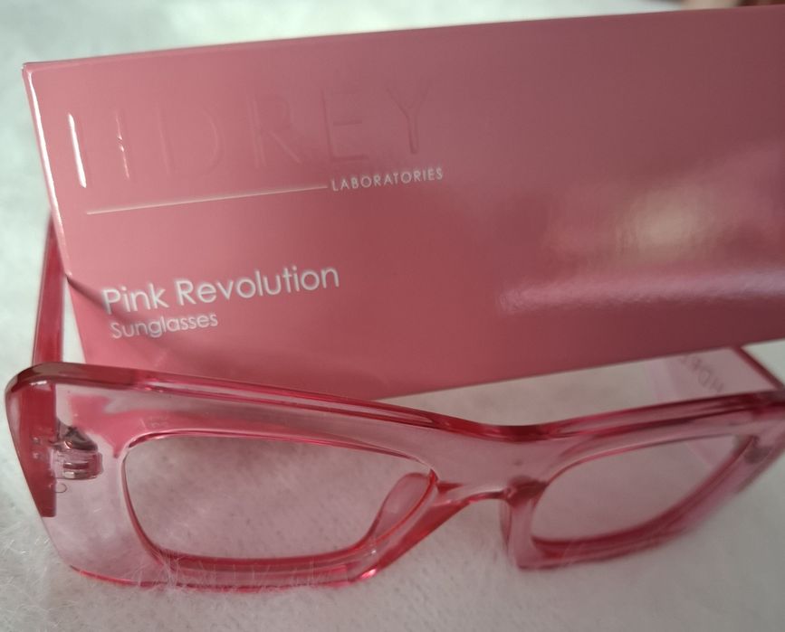 Różowe okulary HDRÈY