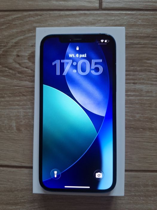 Apple iPhone 12 128GB Niebieski | Face ID | Pudełko + kabel