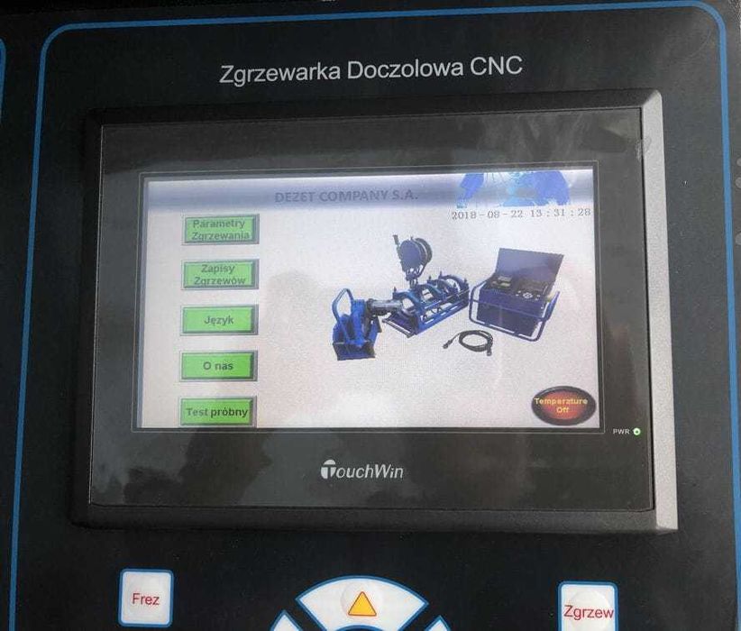 Automatyczna Zgrzewarka Doczołowa DEZET HQD-250