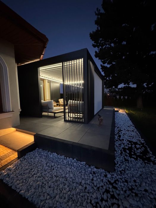 pergola lamelowa aluminiowa SB400