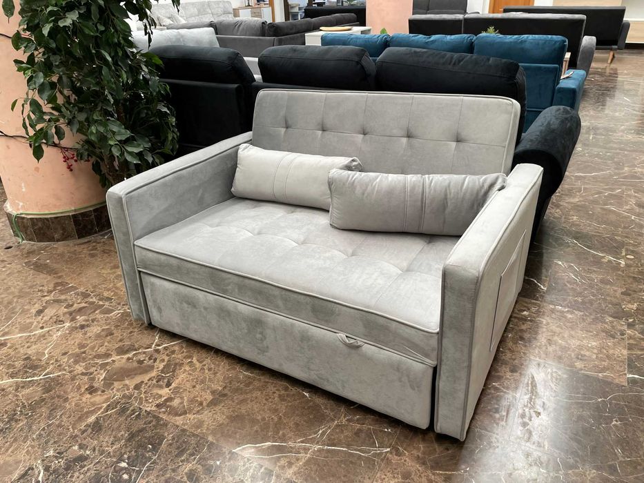 LIQUIDAMOS NOVO SOFA CAMA CINZA- ENVIO GRATIS