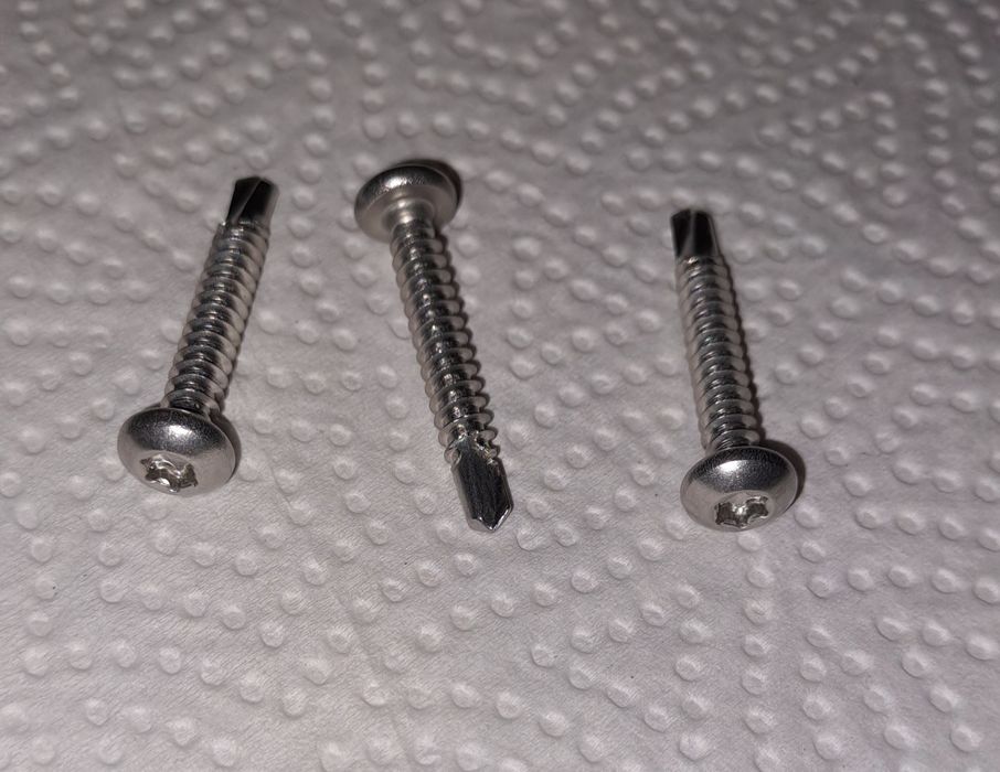 4,8x32 Blachowkrety Samowiercące Nierdzewne.