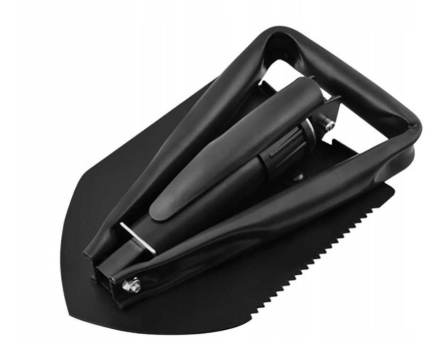 Łopata polowa składana – saperka wojskowa z funkcją kilofa i piły