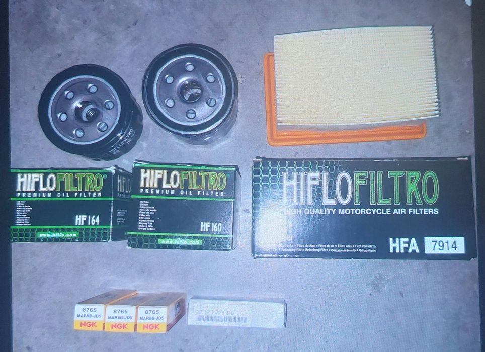 Guiador minimoto base Givi Monokey Filtros e Velas BMW 1200 + Roupas