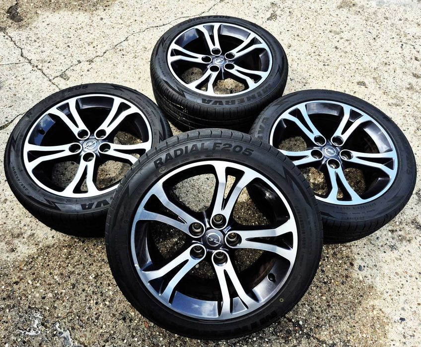 Opel Insignia A OPC  Oryginalne Alufelgi Koła Lato 6,5mm 18 Cali 5x120 ET42 Poler+Grafit