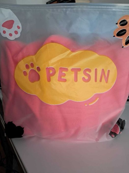 Roupa / Casaco com gorro para Cão em Rosa - NOVO - PETSIN
