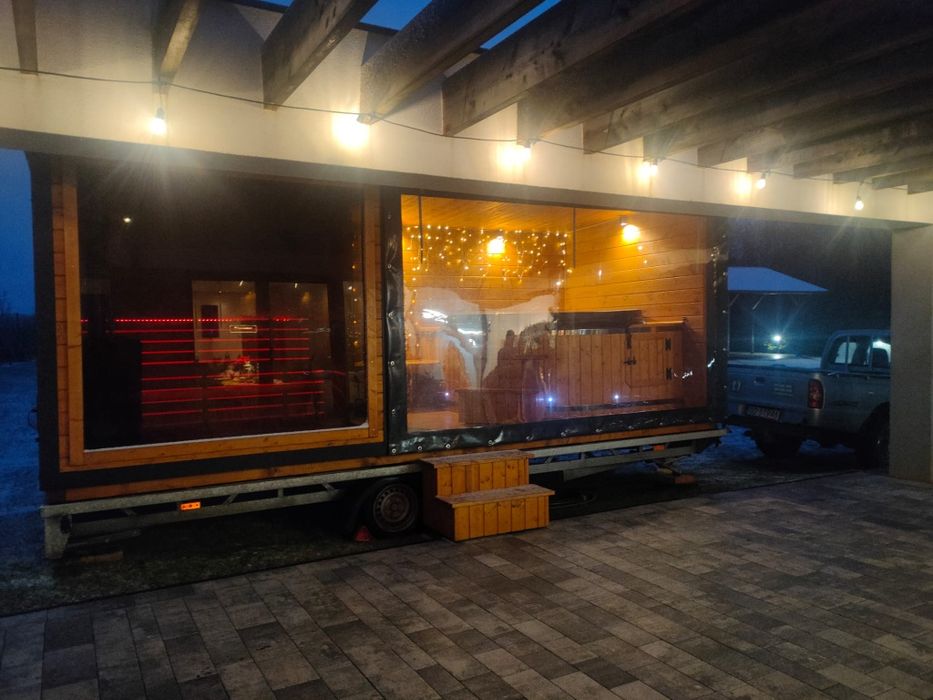 Wynajem Sauna,Jacuzzi mobilne  Żukowo
