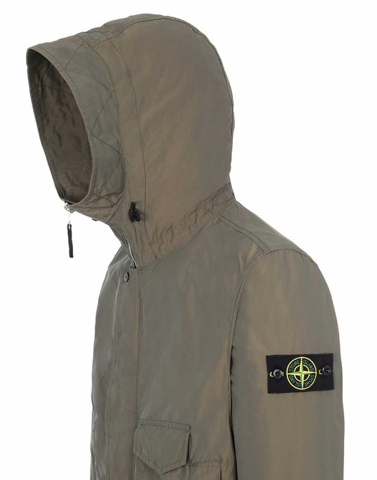 Парка STONE ISLAND 70222 Long Jacket Olive SI0146-OL