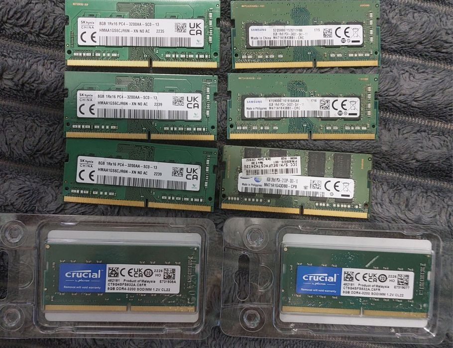 So-dimm DDR4 4gb 8gb
