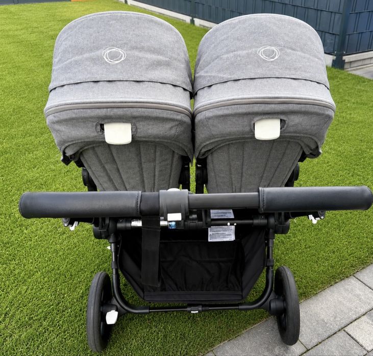 Bugaboo donkey kompletny wózek dla blizniąt