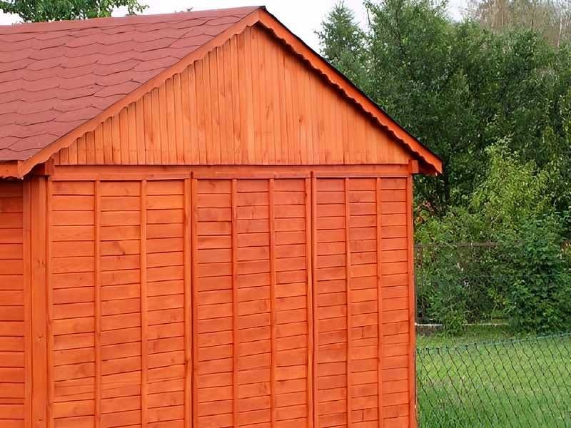DOMEK JAŚ 4,5x4,5m Impregnowany +Podłoga +Taras Dach 2-spad Producent