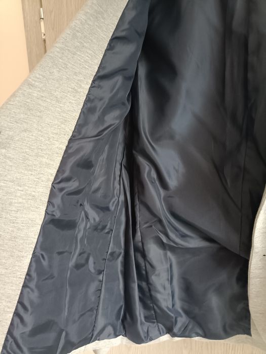 Marynarka szara miękka blazer L