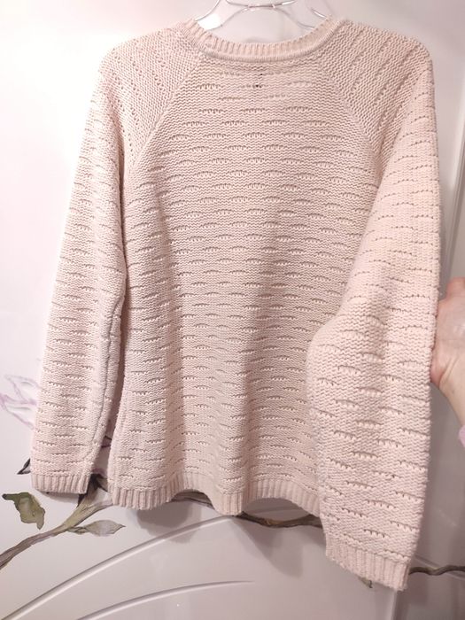 Sweter Cropp S łososiowy