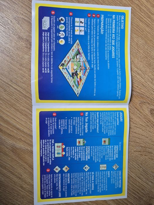 Jogo tabuleiro Monopoly Junior