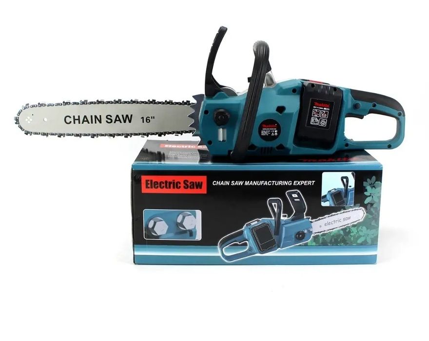 Пила Аккумуляторная Makita DUC CS-4002 (Шина 45см) АКБ 48V 6 Ah електрична акумулятор Мakita 16 дюймів шина Makita DUC CS-4002 (Шина 48см) АКБ 48V 5Ah