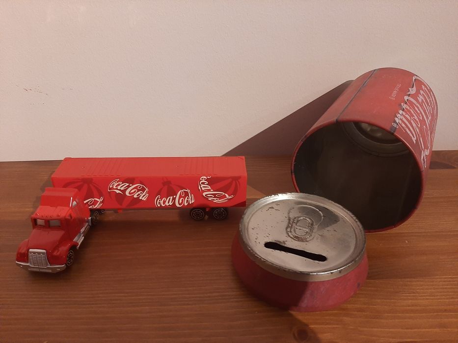 Camião Mealheiro Lata Coca-Cola