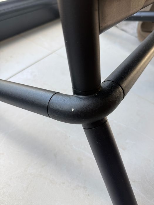 Cybex lemo krzesłko do karmienia czarne dziecięce metalowe 2 sztuki
