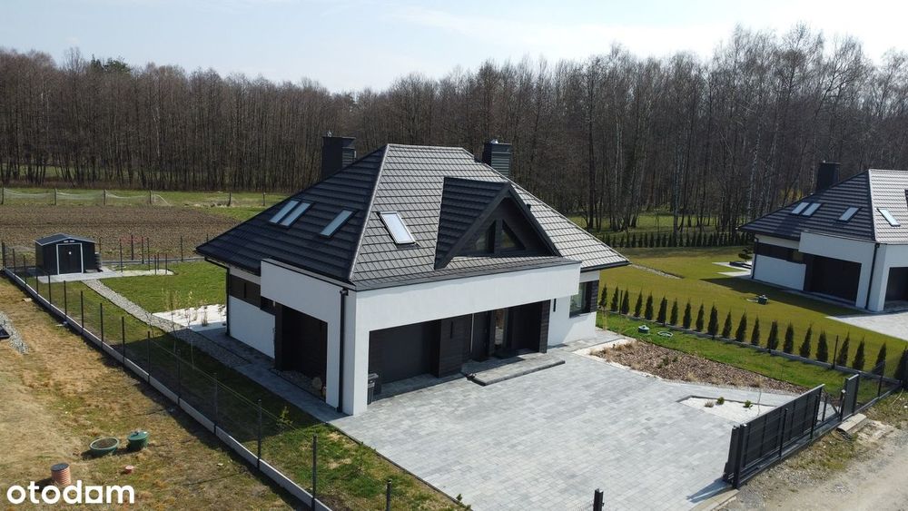 Stylowy nowy dom gotowy do wprowadzenia w Głogowie Młp.