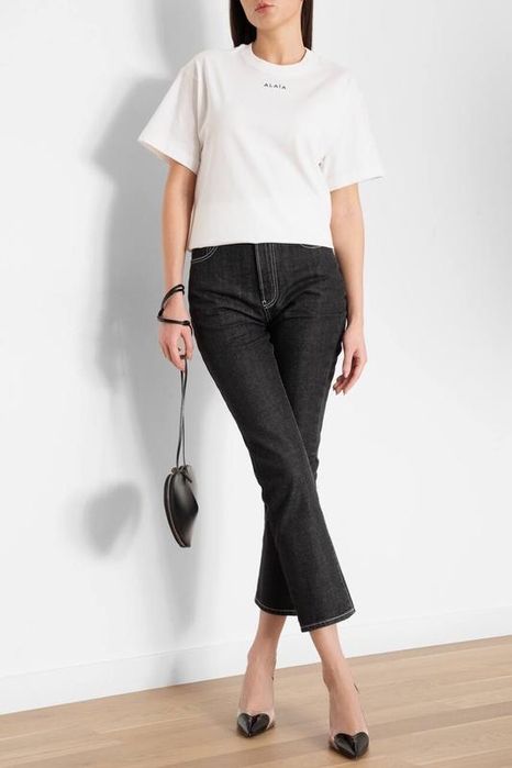 Стильна футболка в стилі alaïa