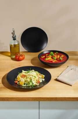 Zestaw talerzy obiadowych 12 szt Serwis obiadowy Zastawa dla 4 osób