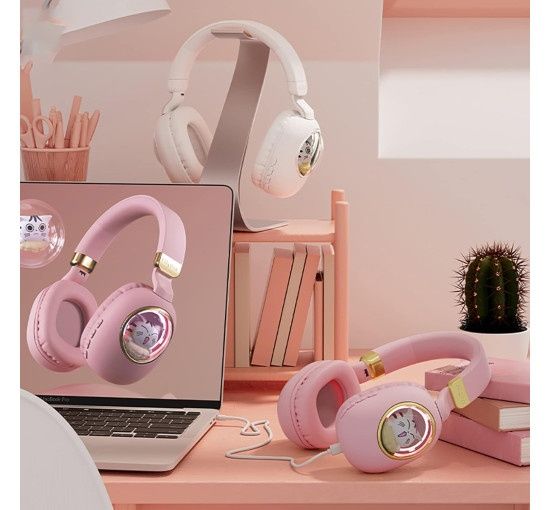 Дитячі навушники Bluetooth- світлодіодним підсвічуванням Aresrora