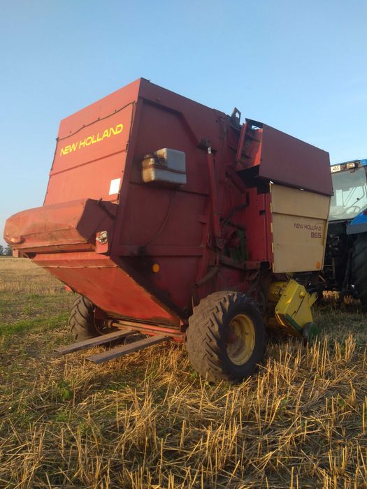 Prasa new holland 865 szeroki podberacz koła , siatka nowe łancuchy