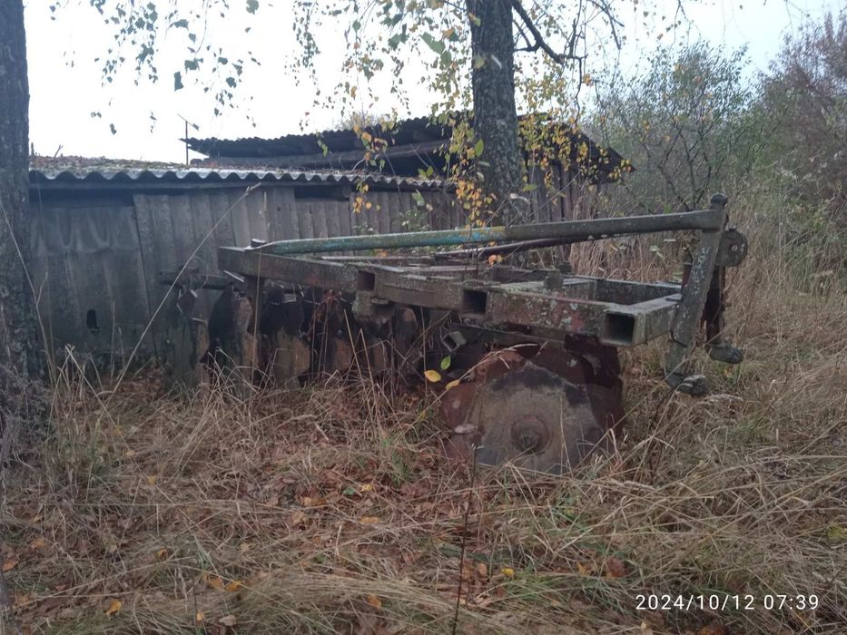 Дискова борона саморобна