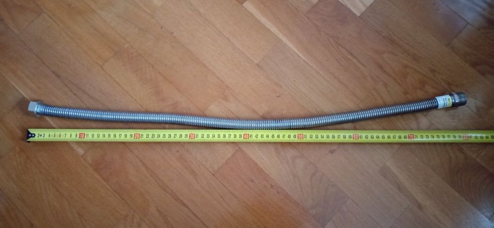 Шланг для газу Eco-flex 3/4'' ВЗ 80 см ("папка" - "мамка").