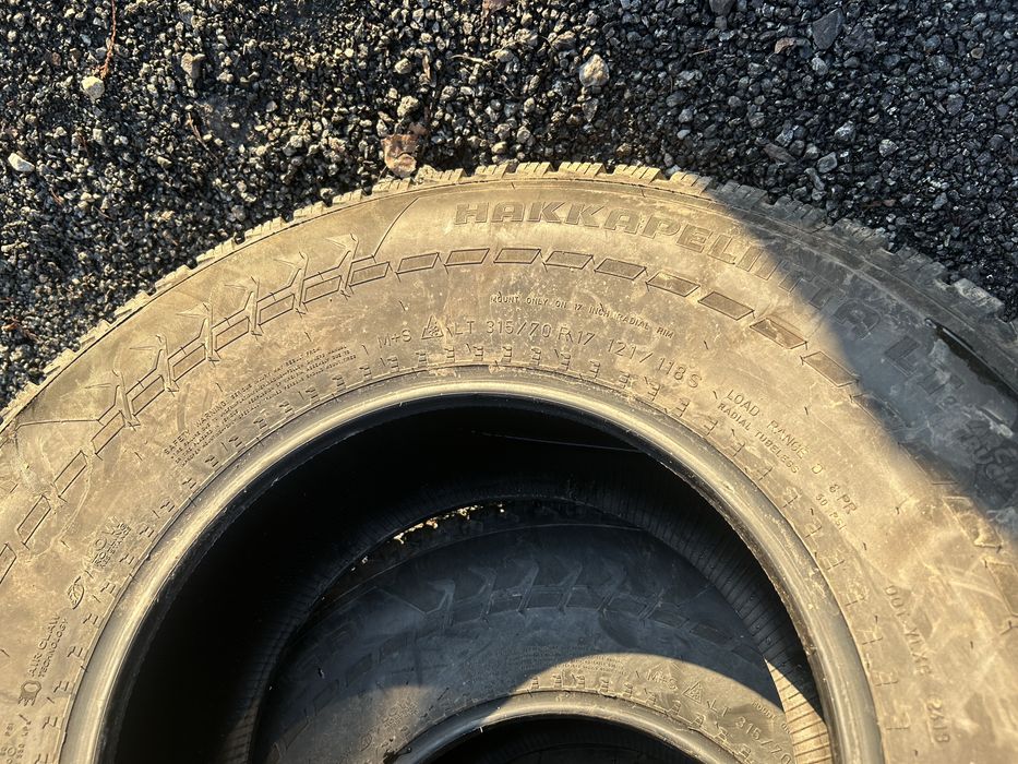 Opony zimowe Nokian Hakkapeliitta LT 315/70R17