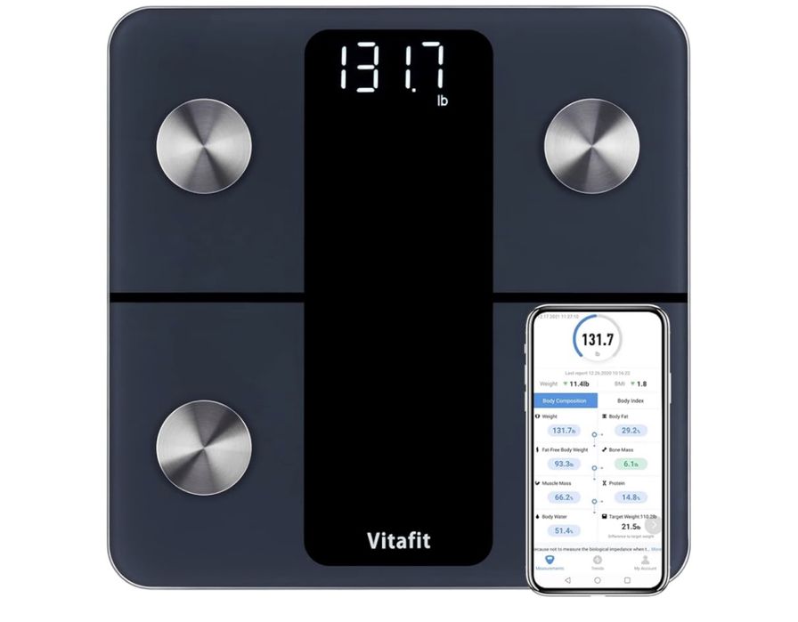 Розумні діагностичні розумні смарт ваги Vitafit Smart Body Fat Scale