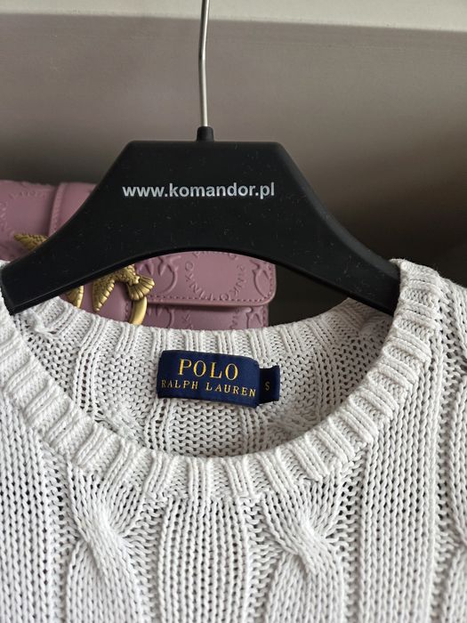 Lekkie sweterek Ralph Lauren warkocz