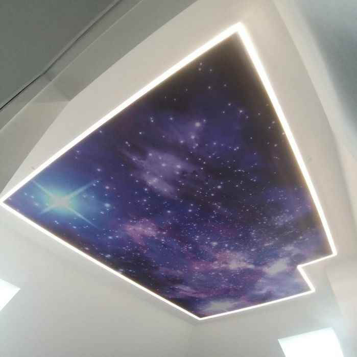 Sufit Napinany Led