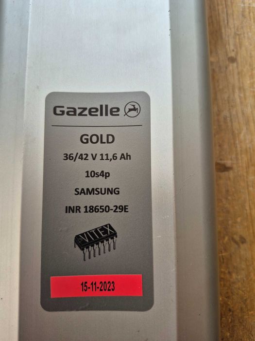 Rower Elektryczny Holenderski GAZELLE Orange Excelent Innergy D 49 cm