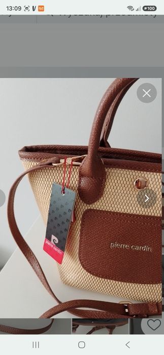 Nowa torebka# Pierre Cardin