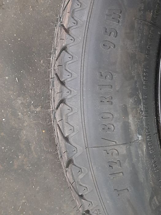 Koło dojazdowe T125/80R15 95M 4x108 4j Continental - FORD