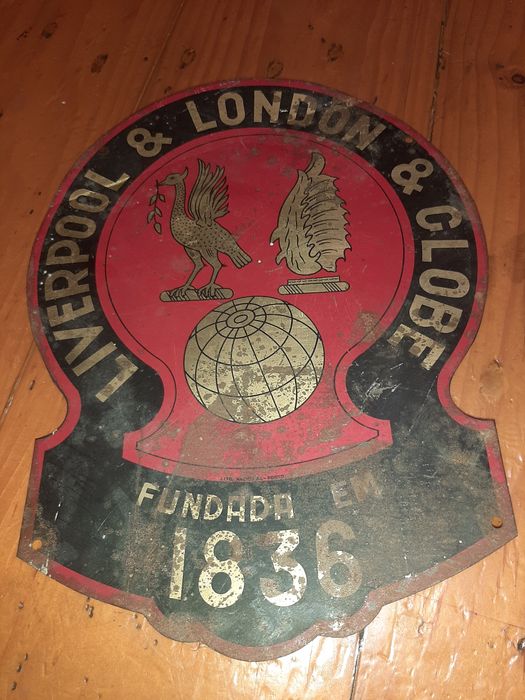 Antiga  Chapa de Publicidade