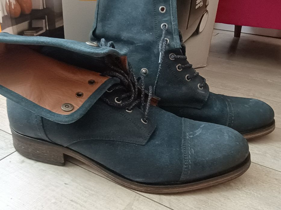 Trzewiki męskie Tommy Hilfiger 45 skórzane